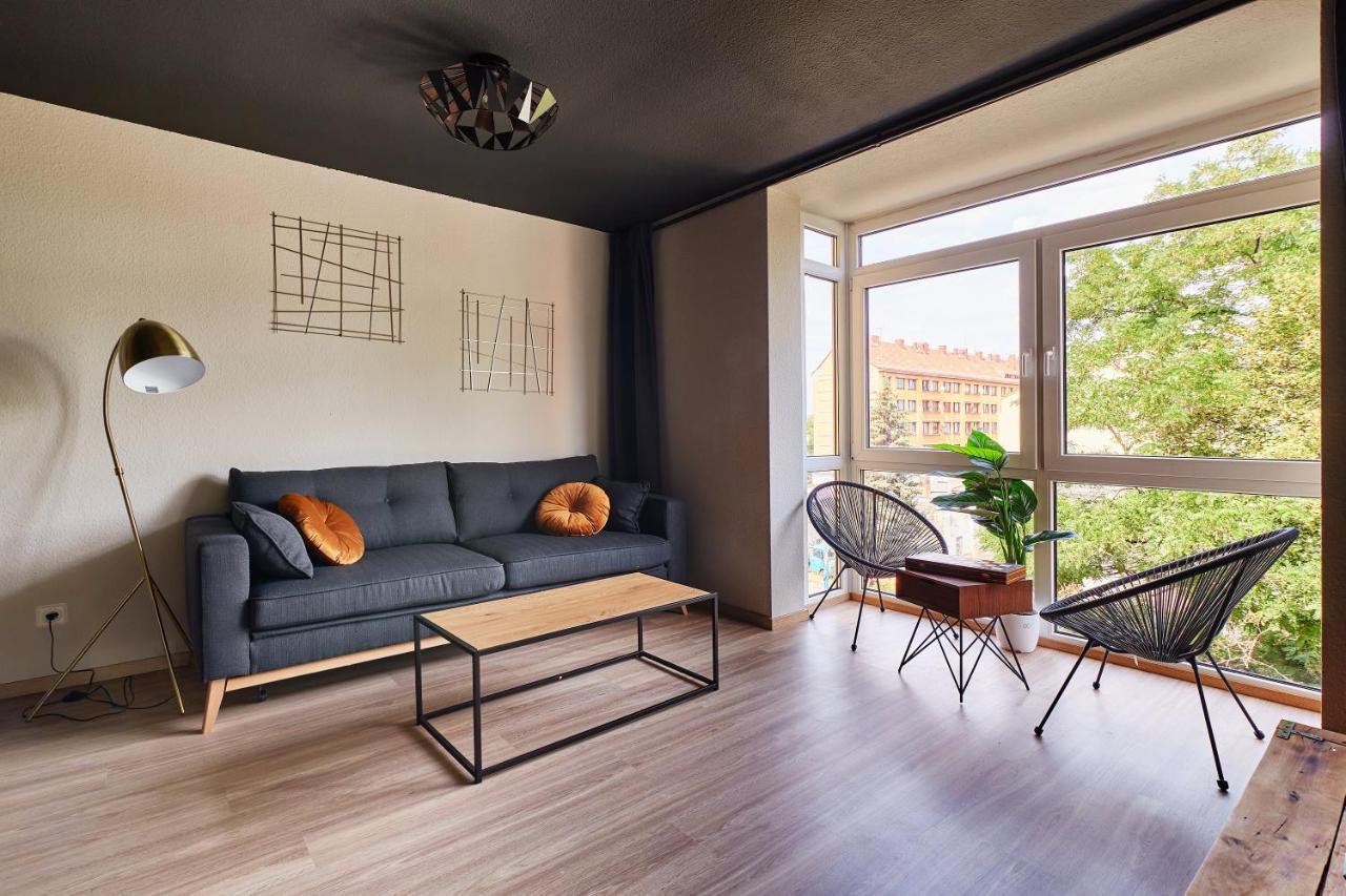 Spaciousliving Design Apartment - Central - Box Spring Bed - Exhibition Dresda Exterior foto
